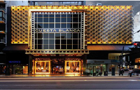 衡南门头设计与商业空间的纽带。