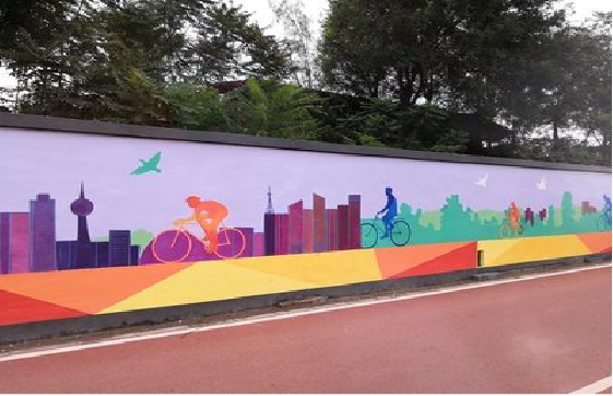 衡南墙体彩绘-围墙