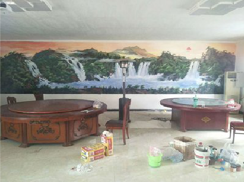 衡南墙绘-写实风景