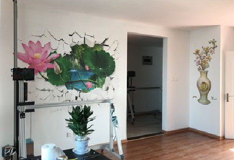 衡南墙体彩绘相比墙纸的优势。