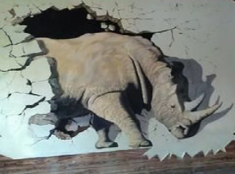 衡南在墙绘中，如何绘制3D效果？